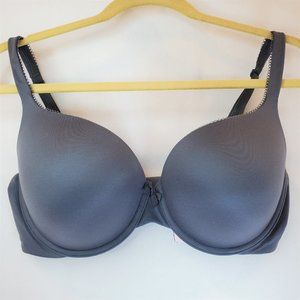 Victoria's Secret Body By Victoria Pewter Push-Up Perfect Shape Bra Size 36DD